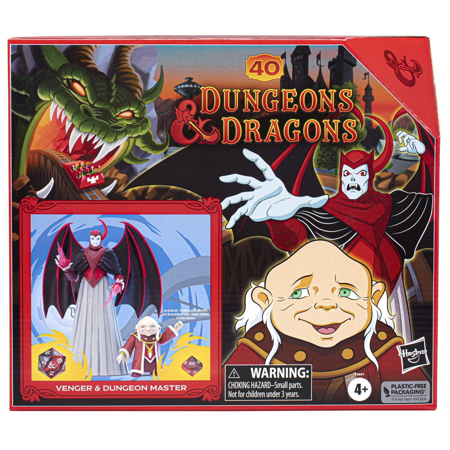 Dungeons and Dragons Cartoon Venger and Dungeon Master Box Set