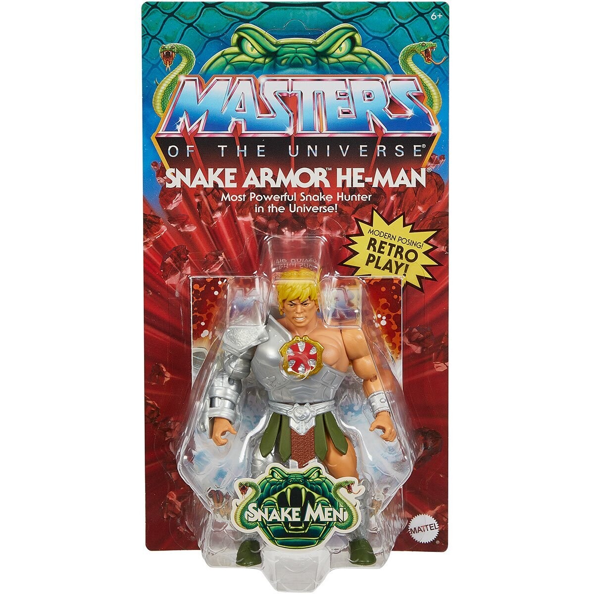 PRE_ORDER:   Masters of the Universe Origins Snake Armor He-Man Action Figure  [import]