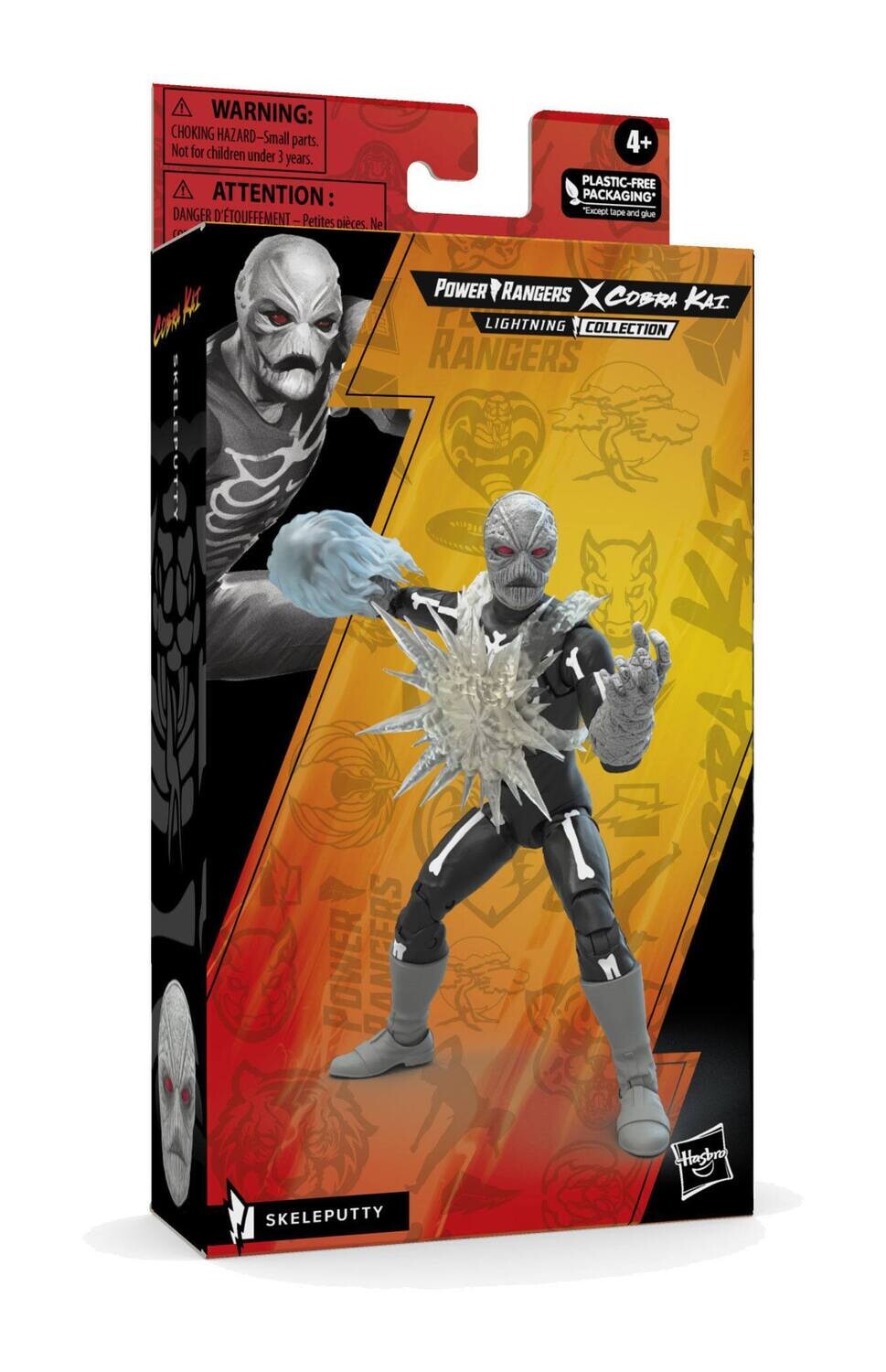 PREORDER: Power Rangers x Cobra Kai Ligtning Collection Action Figure Skeleputty 15 cm