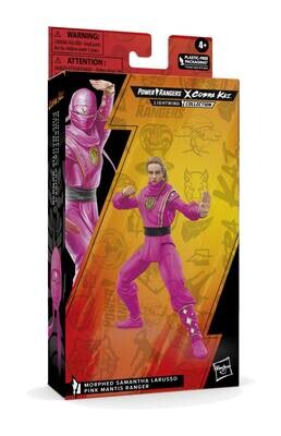 PREORDER: Power Rangers x Cobra Kai Ligtning Collection Action Figure Morphed Samantha LaRusso Pink Mantis Ranger 15 cm