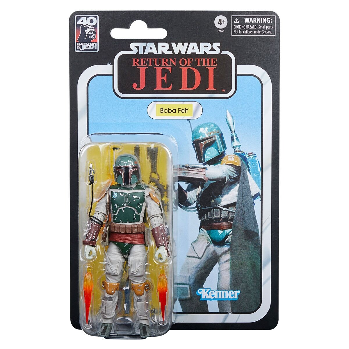 PRE-ORDER Star Wars 40th Anniversary Return of the Jedi Deluxe Boba Fett 15 cm action figure