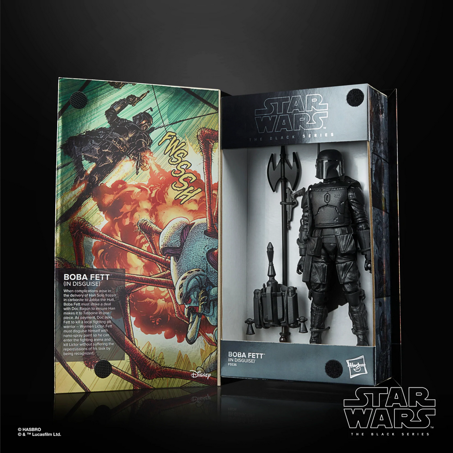 Pre-order Star Wars Black Series Exclusive War of the Bounty Hunters Boba Fett (In Disguise) [1 PER PERSON]