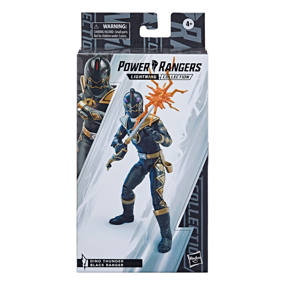 PREORDER: Power Rangers Lightning Collection Action Figure 2022 Dino Thunder Black Ranger 15 cm