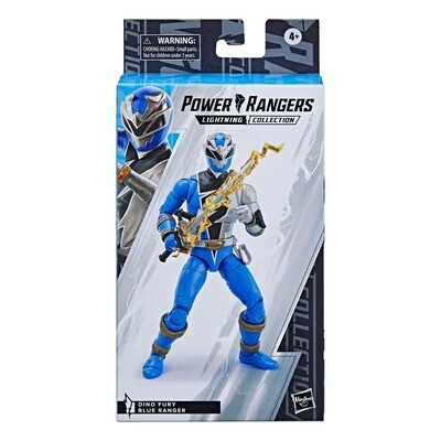 PREORDER: Power Rangers Lightning Collection Action Figure 2022 Dino Fury Blue Ranger 15 cm