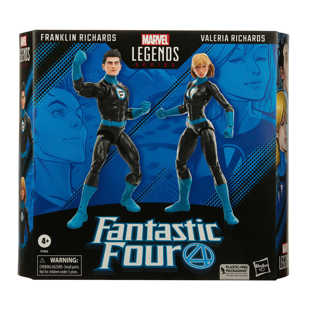 PREORDER Fantastic Four Marvel Legends Action Figure 2-Pack Franklin Richards and Valeria Richards 15 cm