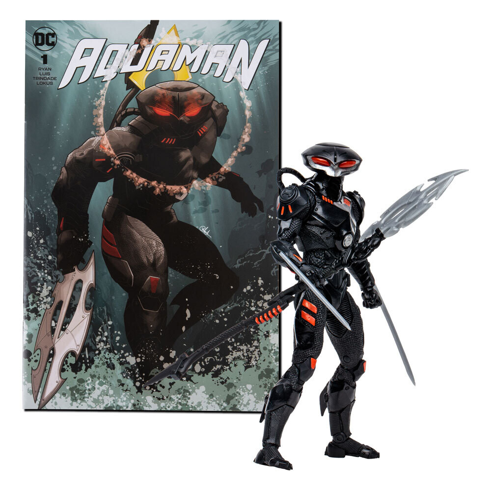 Pre-order: DC Direct Page Punchers Action Figure Black Manta (Aquaman) 18 cm
