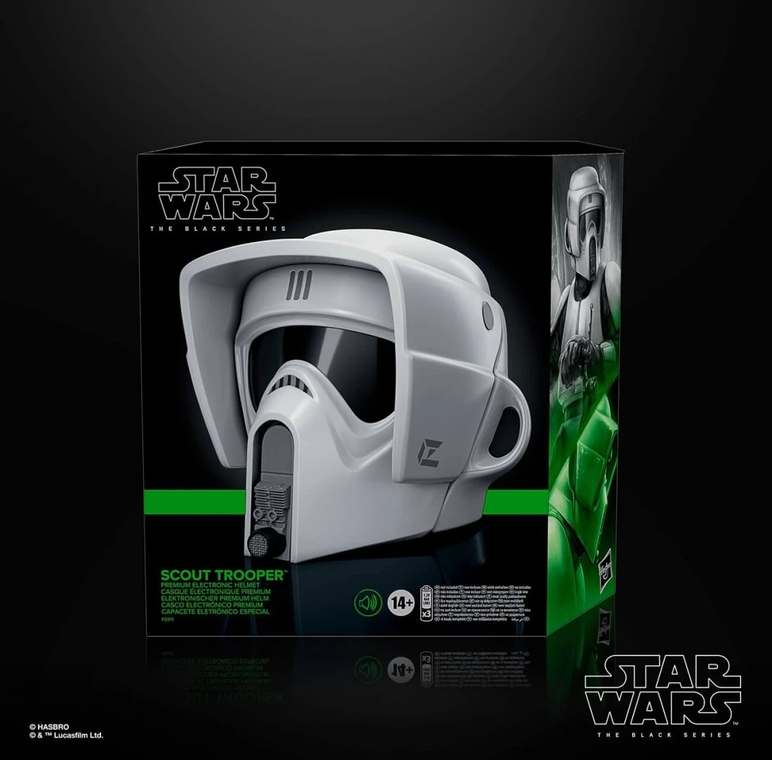 Star Wars Black Series Biker Scout Electronic Helmet