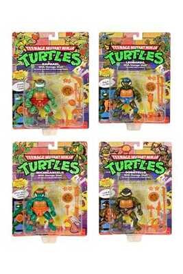 Teenage Mutant Ninja Turtles Action Figures Classic Turtle 10 cm Assortment (12) set of 4