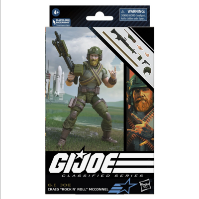 Pre-order G.I. Joe Classified Series Craig “Rock ‘N Roll” McConnel, 71