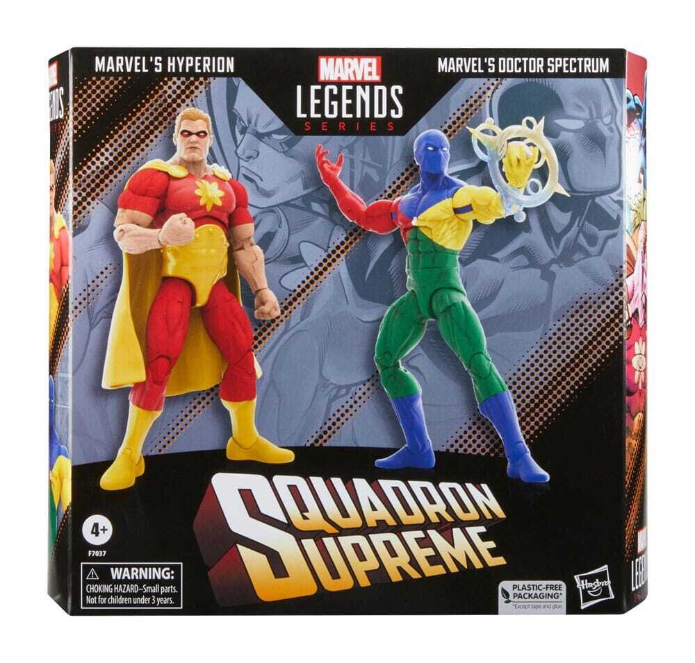 PREORDER: Squadron Supreme Marvel Legends Action Figure 2-Pack Marvel's Hyperion & Marvel's Doctor Spectrum 15 cm