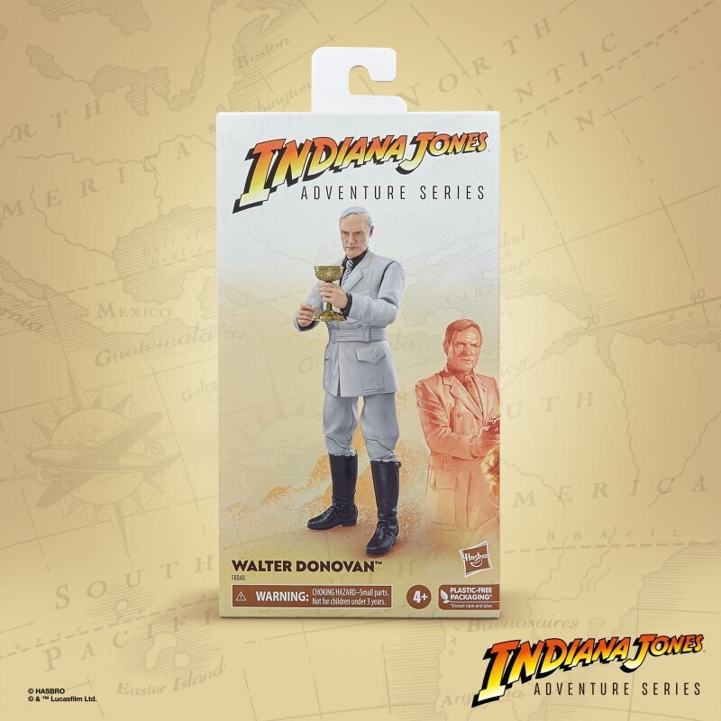 Pre-order: Indiana Jones Adventure Series Actionfigur Walter Donovan (Indiana Jones and the Last Crusade) 15 cm