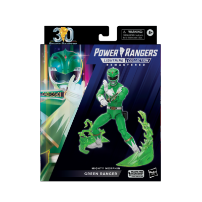 PREORDER: Power Rangers Lightning Collection Remastered Action Figure Mighty Morphin Green Ranger 15 cm