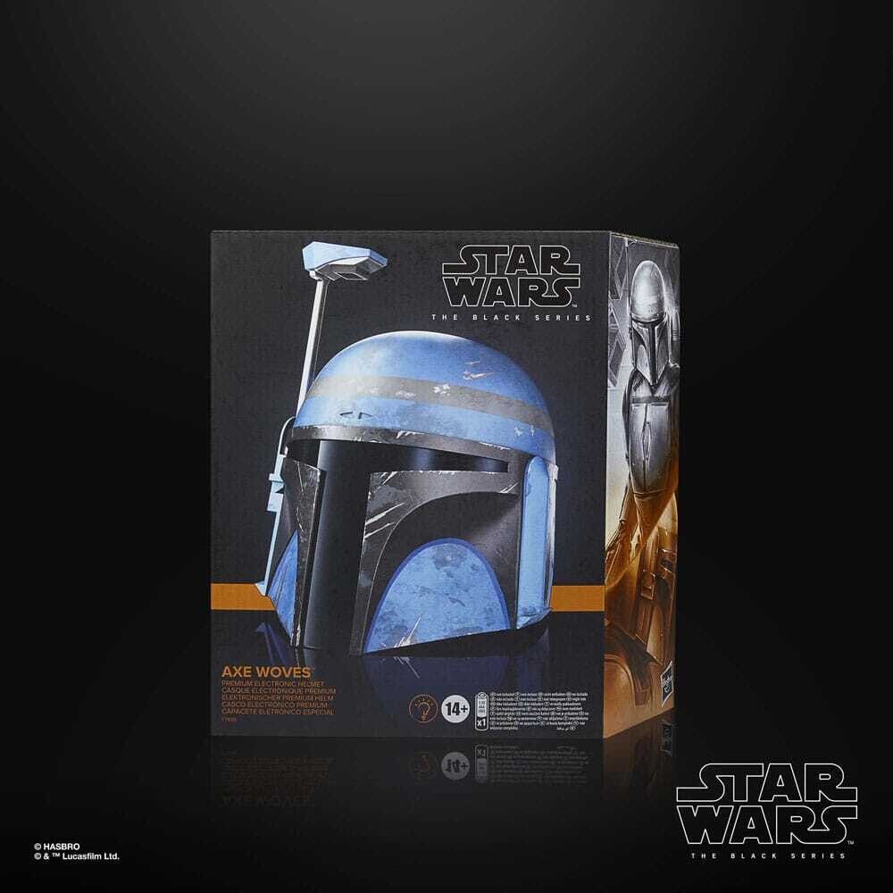Pre-order: Star Wars: The Mandalorian Black Series Electronic Helmet Axe Woves