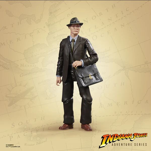 Pre-order:Indiana Jones Adventure Series Actionfigur Dr. Jürgen Voller (The Dial of Destiny) 15 cm