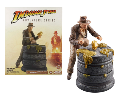 Pre-order:Indiana Jones Adventure Series Actionfigur  Indiana "Temple Escape" - Fig. Adventure Series 15cm
