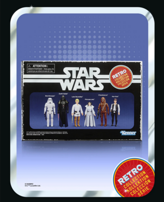 Star Wars Retro Collection ANH wave 1 - set of 6