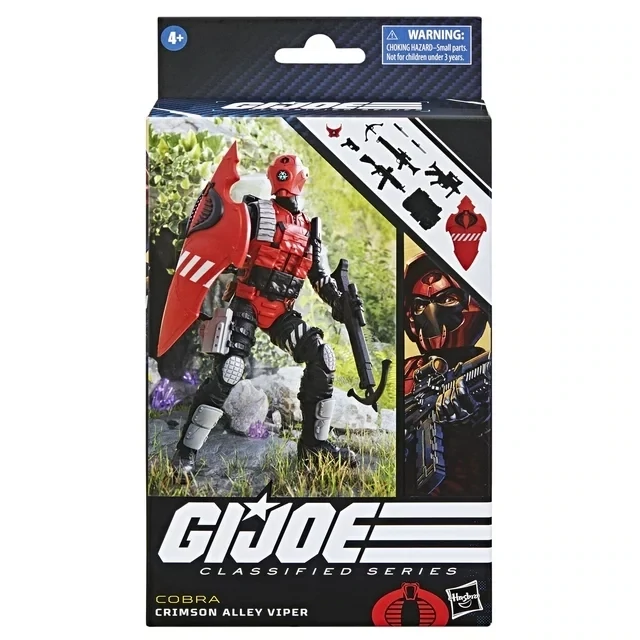 G.I. Joe Classified Series Crimson Alley Viper Walmart Exclusive e 91, (arriving november)