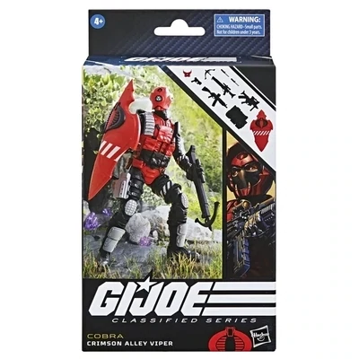 G.I. Joe Classified Series Crimson Alley Viper Walmart Exclusive e 91, (arriving november)