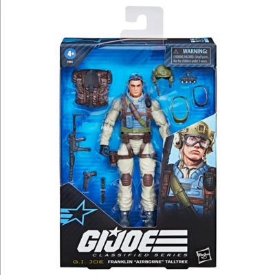 Pre-order G.I. Joe Classified Series #115, FRANKLIN "AIRBORNE" TALLTREE