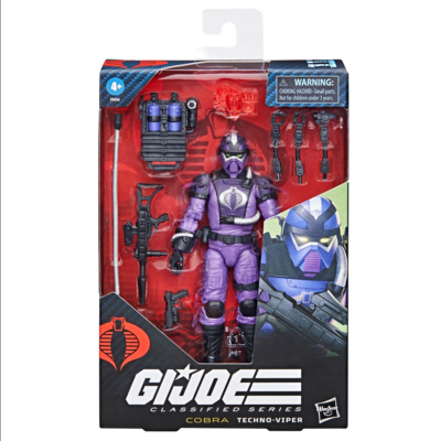 Pre-order G.I. Joe Classified Series #117, Techno-Viper