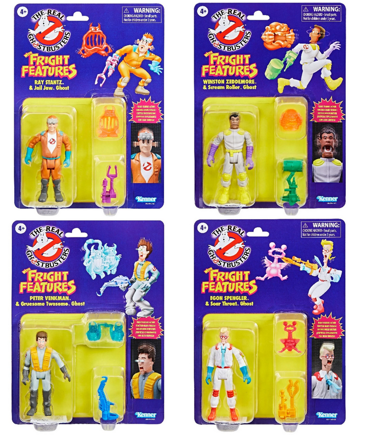 PREORDER Ghostbusters Kenner Classics The Real Ghostbusters Set of 4