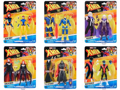 PREORDER Marvel Legends Retro 6 Inch Action Figure X-Men &#39;97 Wave 2 - Set of 6