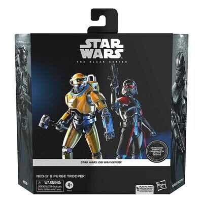 Star Wars Black Series - Ned-B &amp; Purge Trooper - 2 Figure Black Series 15cm
