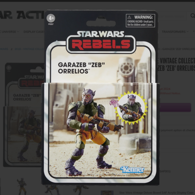 Pre-order Star Wars: Ahsoka Vintage Collection Deluxe Action Figure Garazeb 'Zeb' Orrelio10 cm