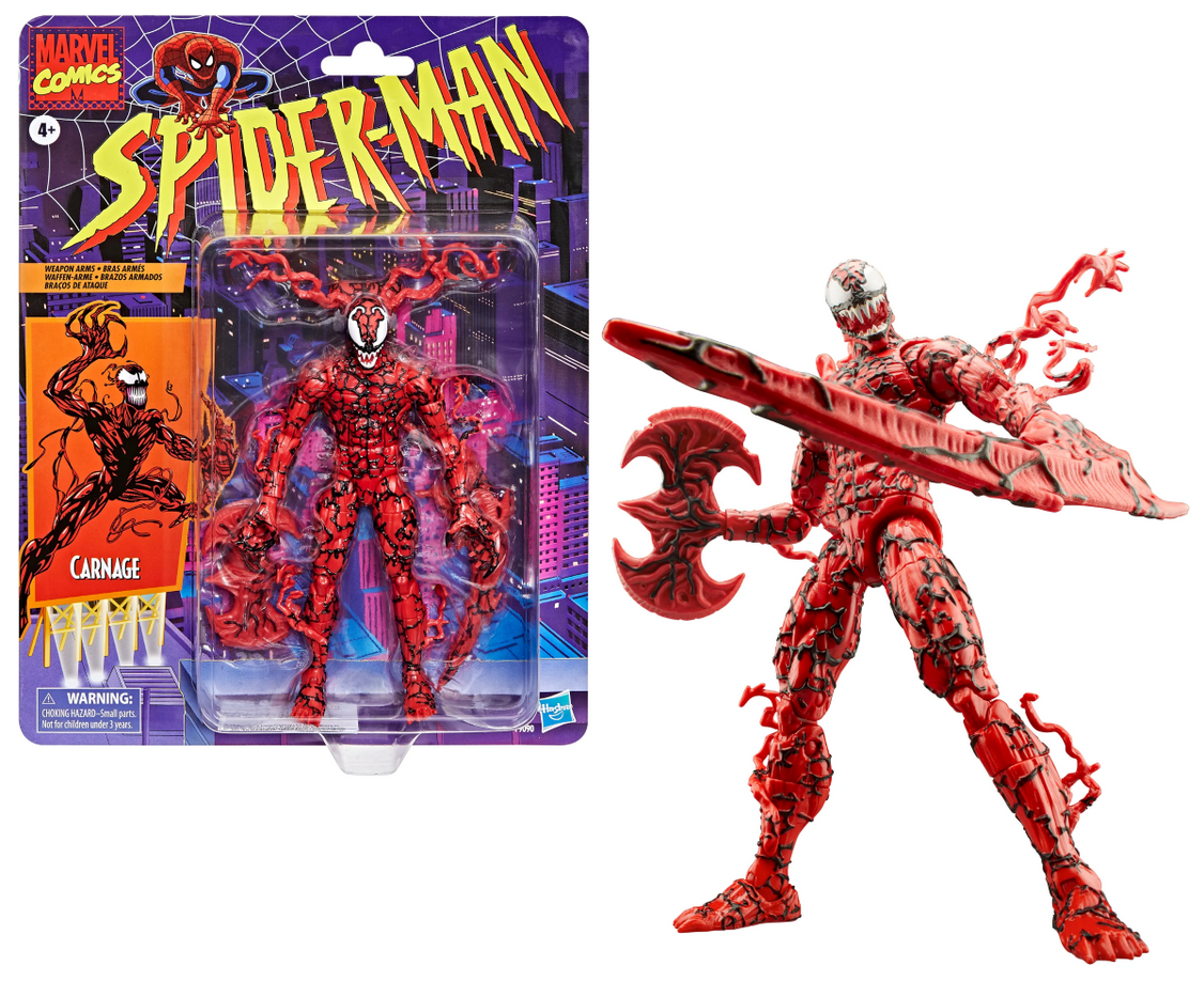 Marvel Legends Action Figure spiderman carnage 15 cm