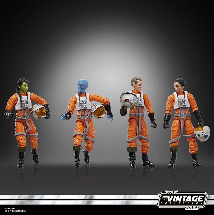 Pre-order: Star Wars The Vintage Collection X-Wing Pilot 4-Pack