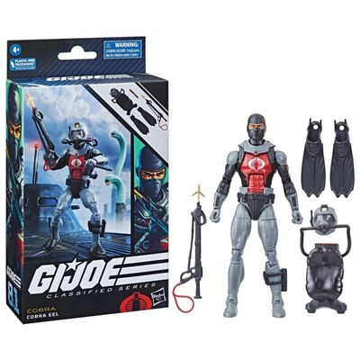 G.I. Joe Classified Series Cobra Eel 81 Exclusive sealed shipper
