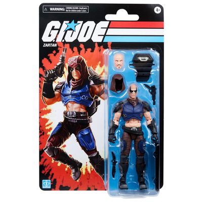 G.I. Joe Classified Series Retro carded Zartan