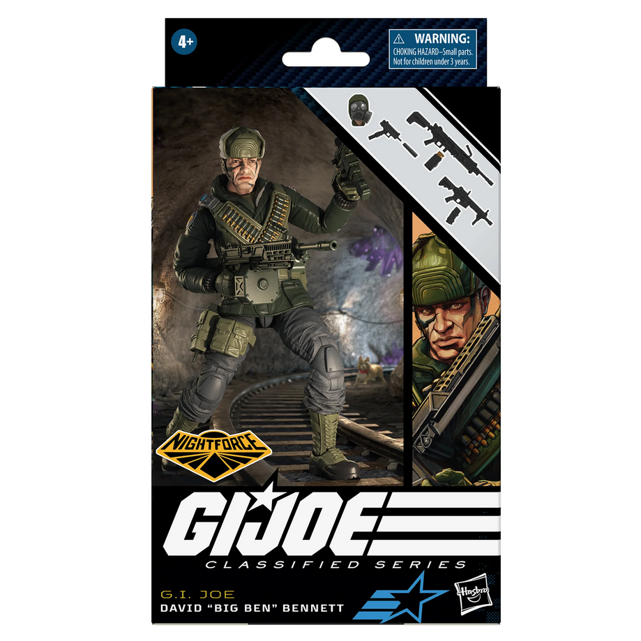 G.I. Joe Classified Series Nightforce David “Big Ben” Bennett 77