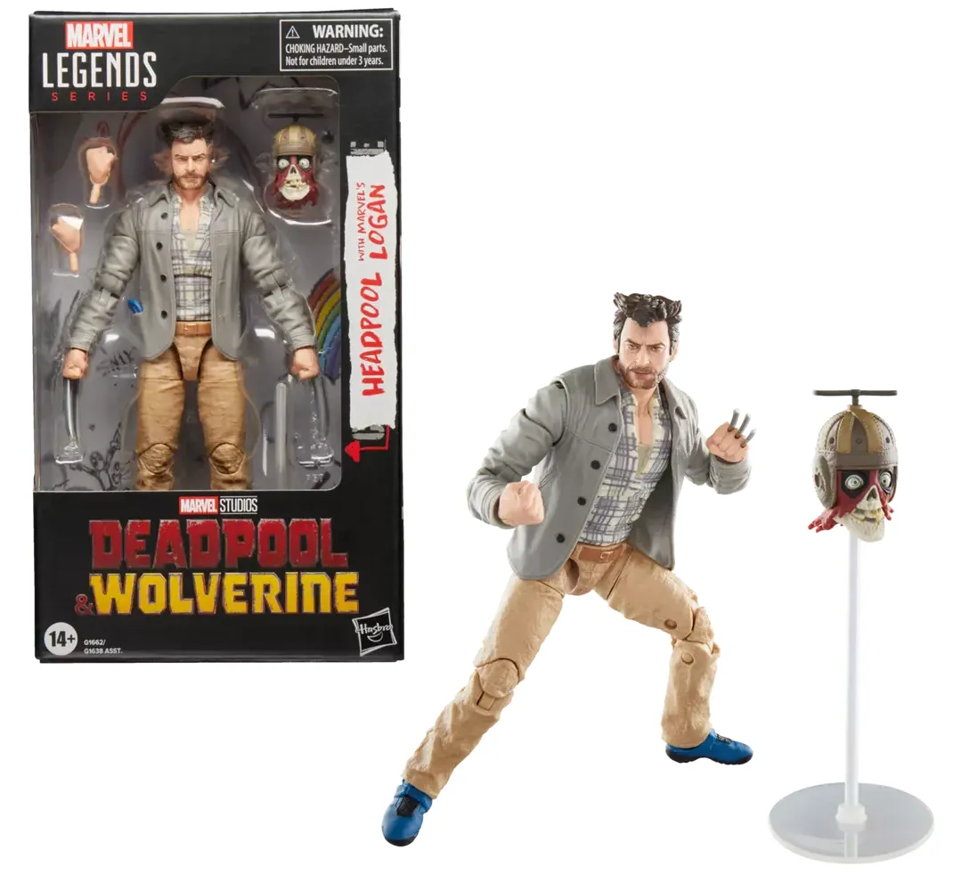Marvel Legends DEADPOOL &amp; WOLVERINE - Marvel&#39;s Logan - Figure Legend Series 15cm