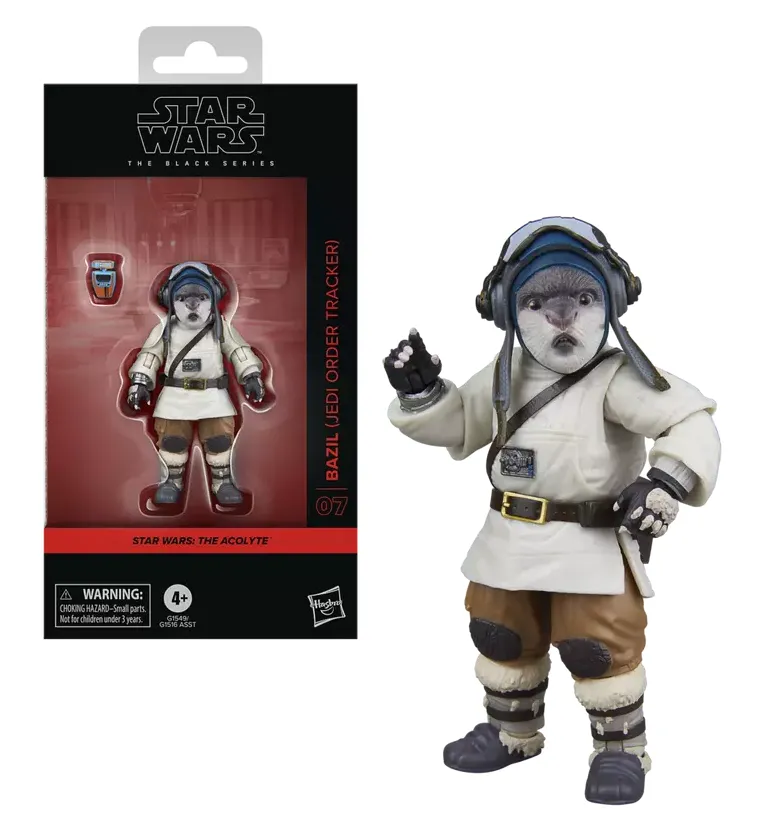 PRE-ORDER Star Wars:  Black Series Action FigureTHE ACOLYTE - Bazil (Jedi Order Tracker) 15 cm