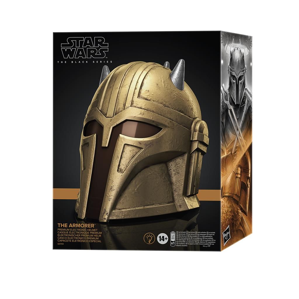 PRE-ORDER Star Wars The Black Series The Armorer Electronic Helmet