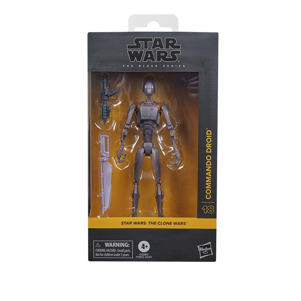 PRE-ORDER Star Wars The Black Series Commando Droid