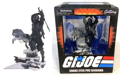 G.I. Joe Gallery PVC Statue Snake Eyes 28 cm