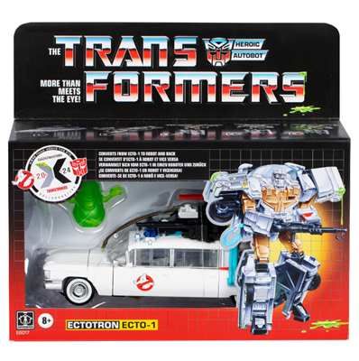 Transformers Collaborative: Ghostbusters Mash-Up Ecto-1 Ectotron