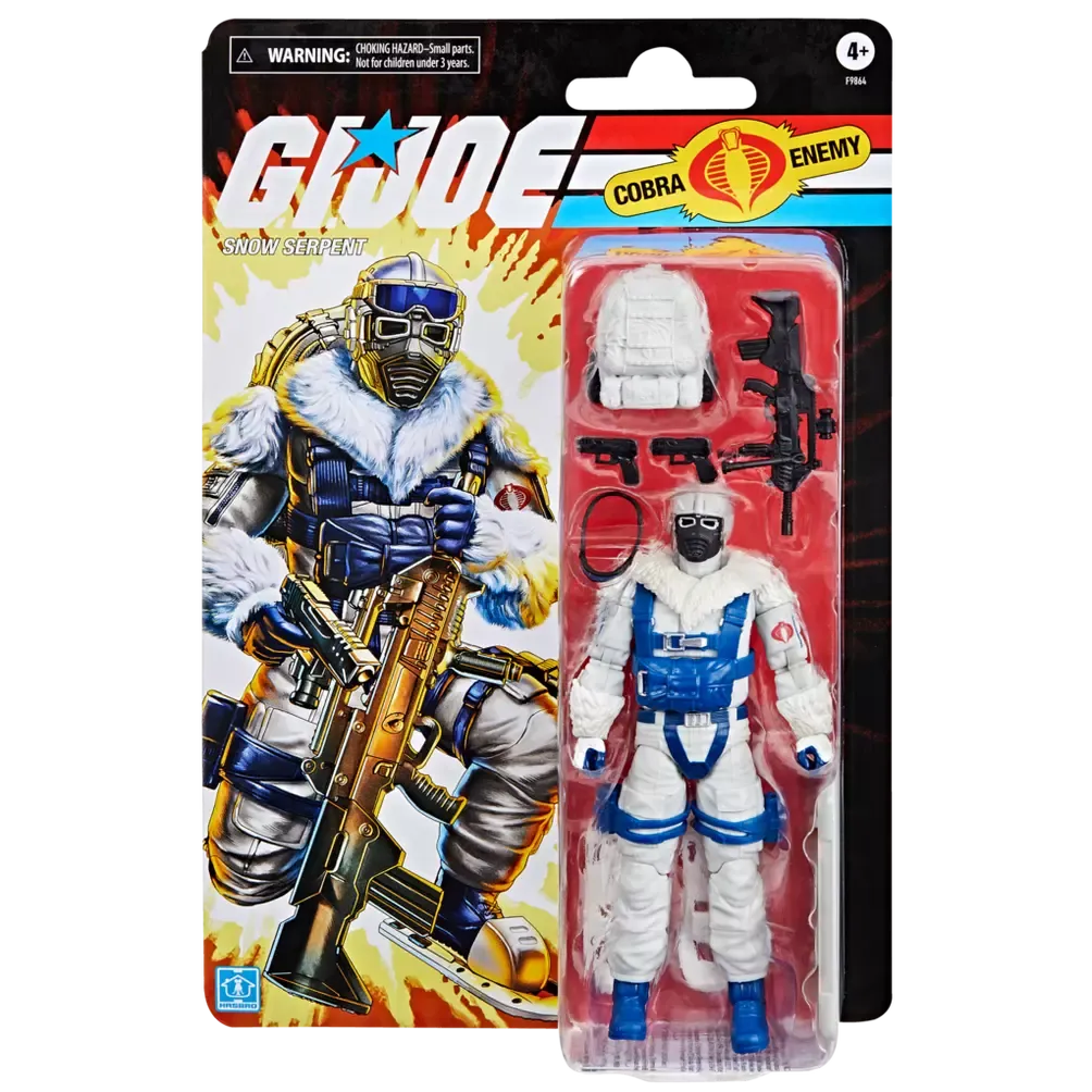G.I. Joe Classified Series Retro Cardback Snow Serpent [sealed shipper]