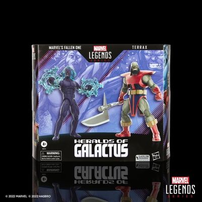 Marvel Legends Heralds of Galactus – Fallen One and Terrax [Import]