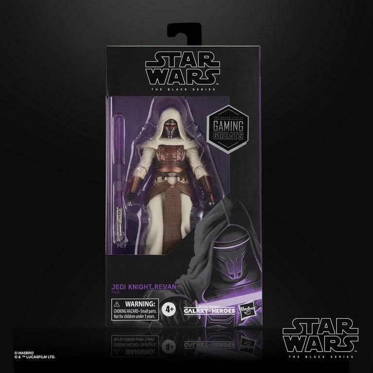 Star Wars Black Series Gaming Greats Jedi Revan fett 15 cm