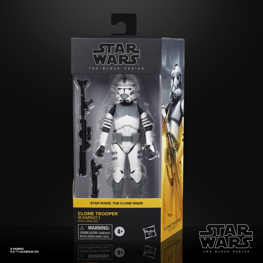 Star Wars – Clone Trooper (Kamino) (The Clone Wars) Black Series Action Figure 15 cm