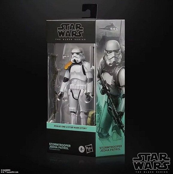 Star Wars The Black Jedha patrol stormtrooper 15 cm