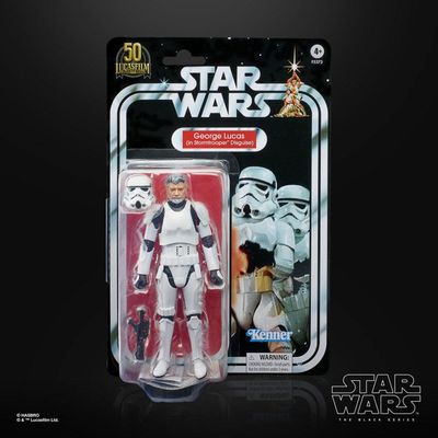 Star wars black series George Lucas (in Stormtrooper Disguise)  15 cm