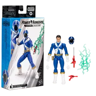 Hasbro Power Rangers Lightning Collection Lightspeed Rescue Blue Ranger 6-in Action Figure