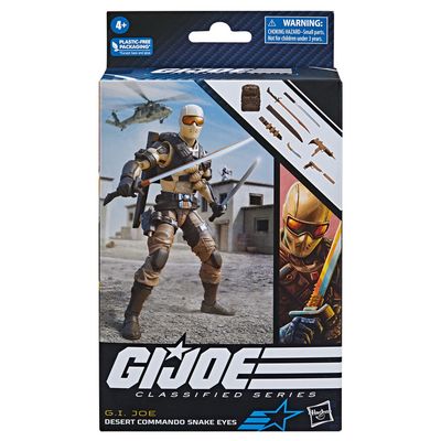 G.I. Joe Classified Series Desert Commando Snake Eyes, 92 [IN STOCK]