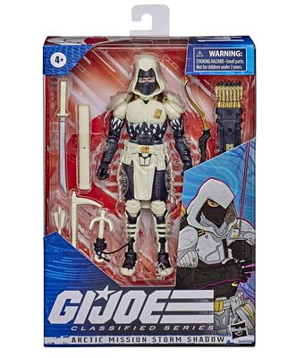 G.I. Joe 6" Classified Series Storm Shadow (Arctic Mission) in deflector case