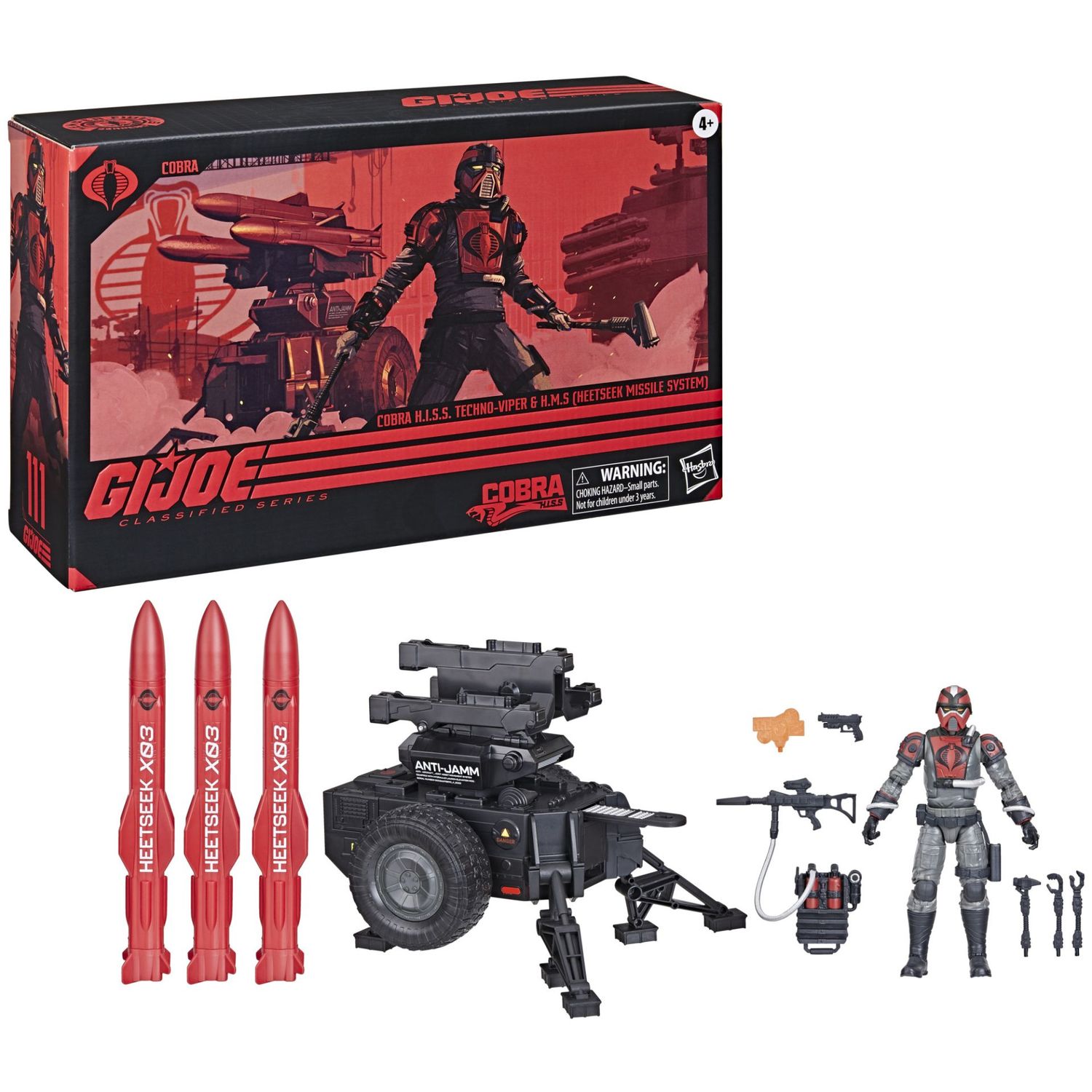 G.I. Joe Classified Series #111, Cobra H.I.S.S. Techno-Viper &amp; H.M.S. (HEETSEEK MISSILE SYSTEM)