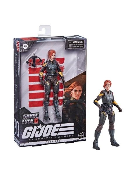 G.I. Joe Classified Series The movie Scarlet 6 inch / box damage